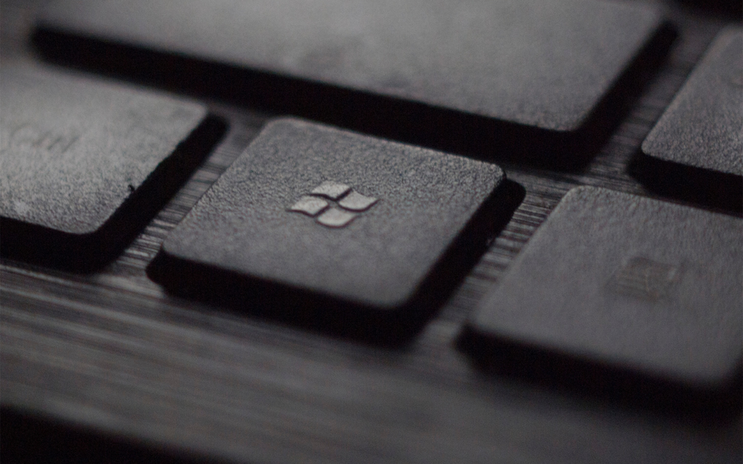 A Windows-key in a windows keyboard.