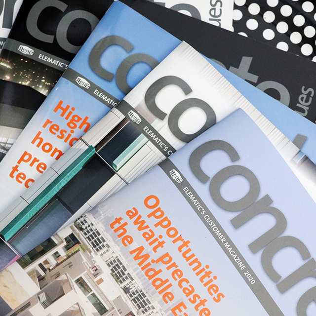 REFERENSSI: Elematicin concrete issues -lehteä luetaan ympäri maailmaa