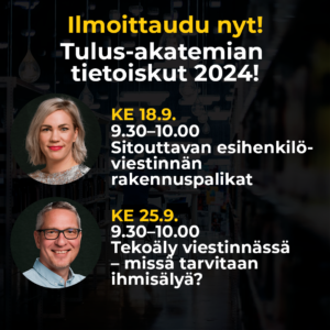 Viestinnän webinaarit: tekoäly ja esihenkilöviestintä